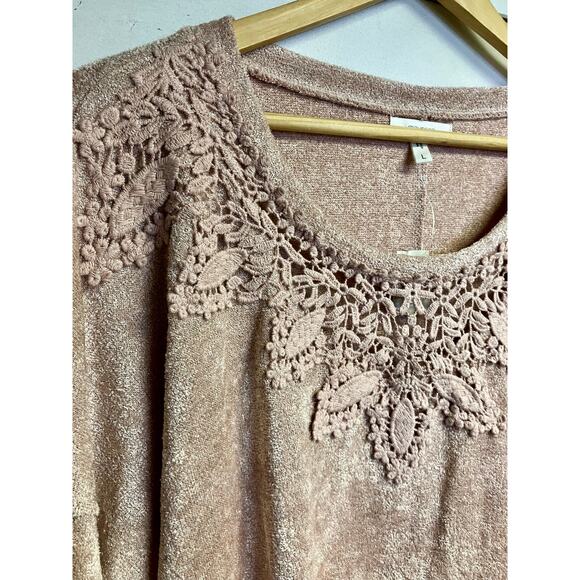 Maurice’s Pink Sweater Size Large. - Picture 4 of 5